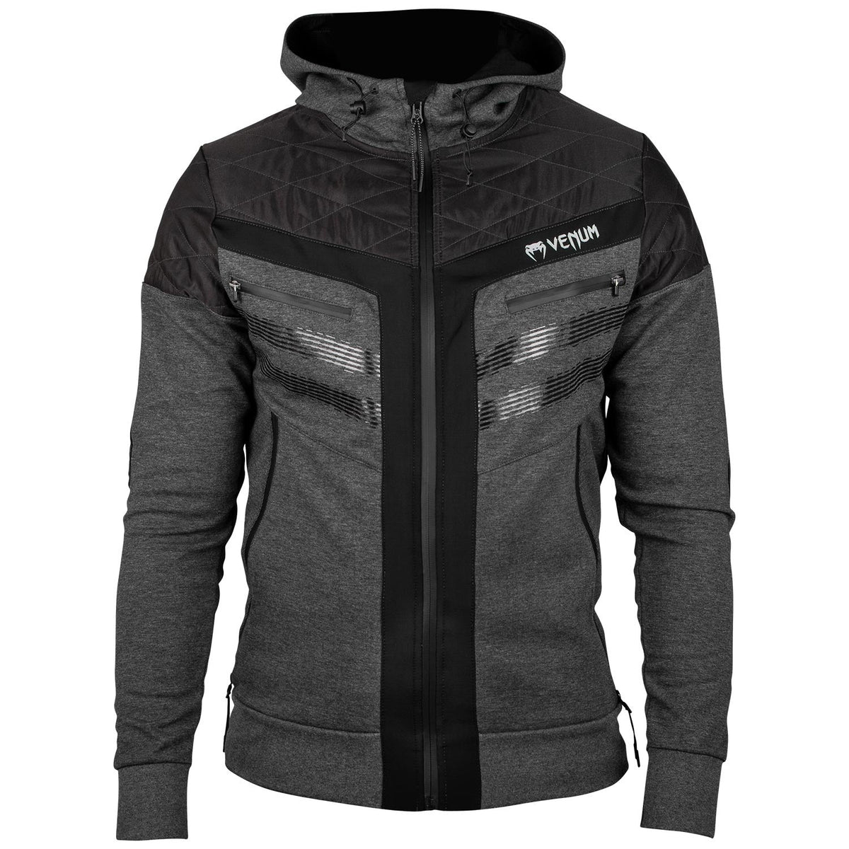 Venum Laser 2.0 Sweatshirt - Grau Meliert - Exklusiv