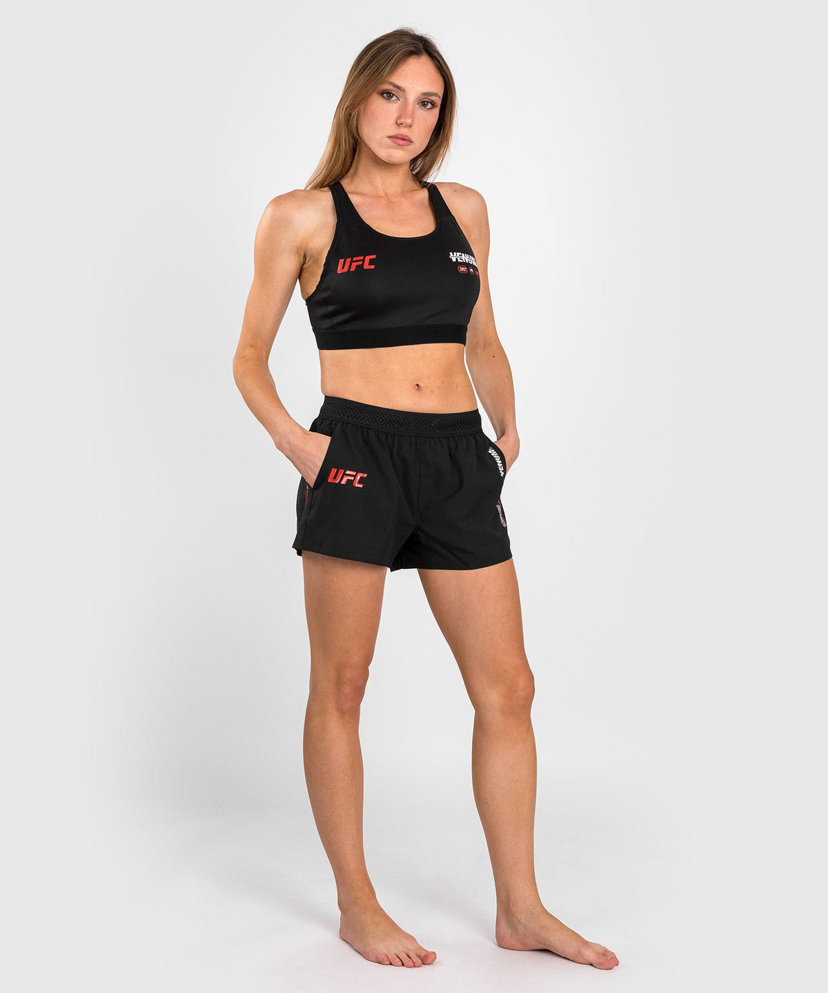 Short de performance pour Femmes UFC Adrenaline by Venum Fight Week - Noir