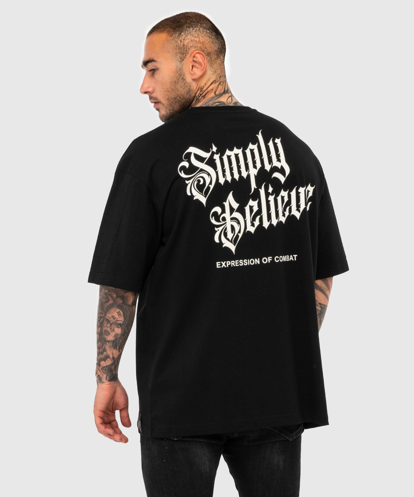 Tapout Simply Believe T-Shirt - Schwarz