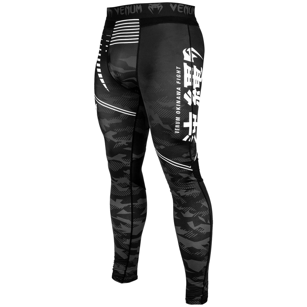 Pantalon de Compression Venum Okinawa 2.0 - Noir/Blanc