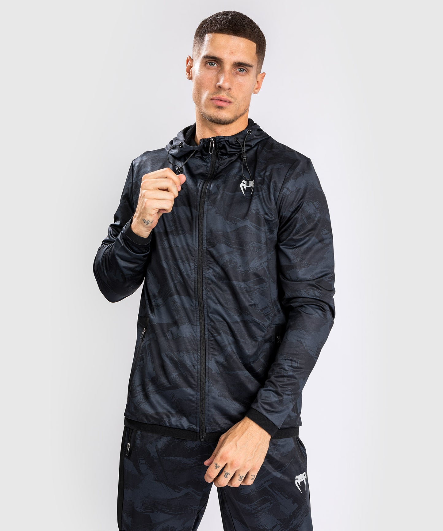 Sudadera Con Capucha Venum Electron 3.0 Dry Tech - Negro
