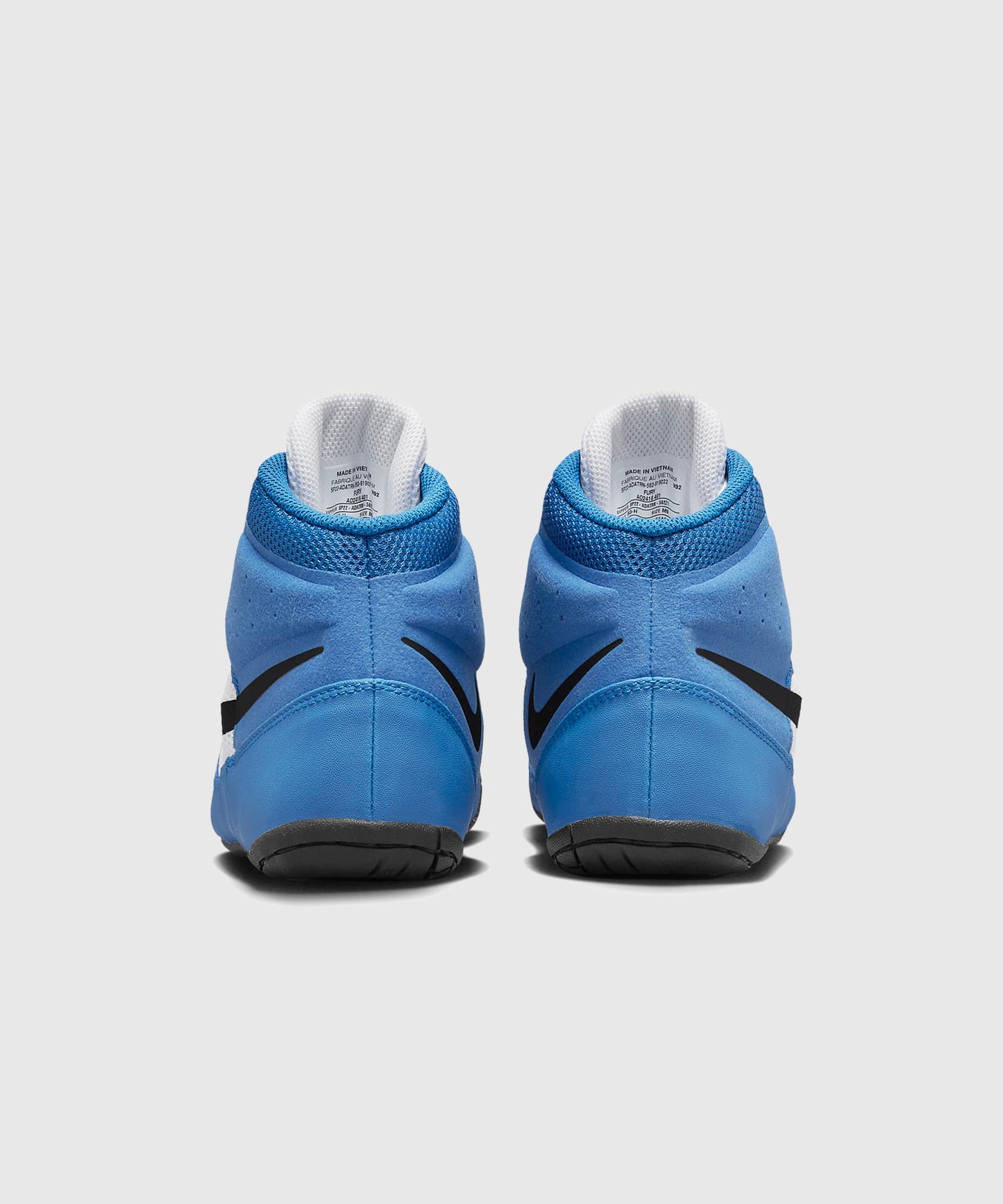 Nike Fury Wrestling Shoes - Blue
