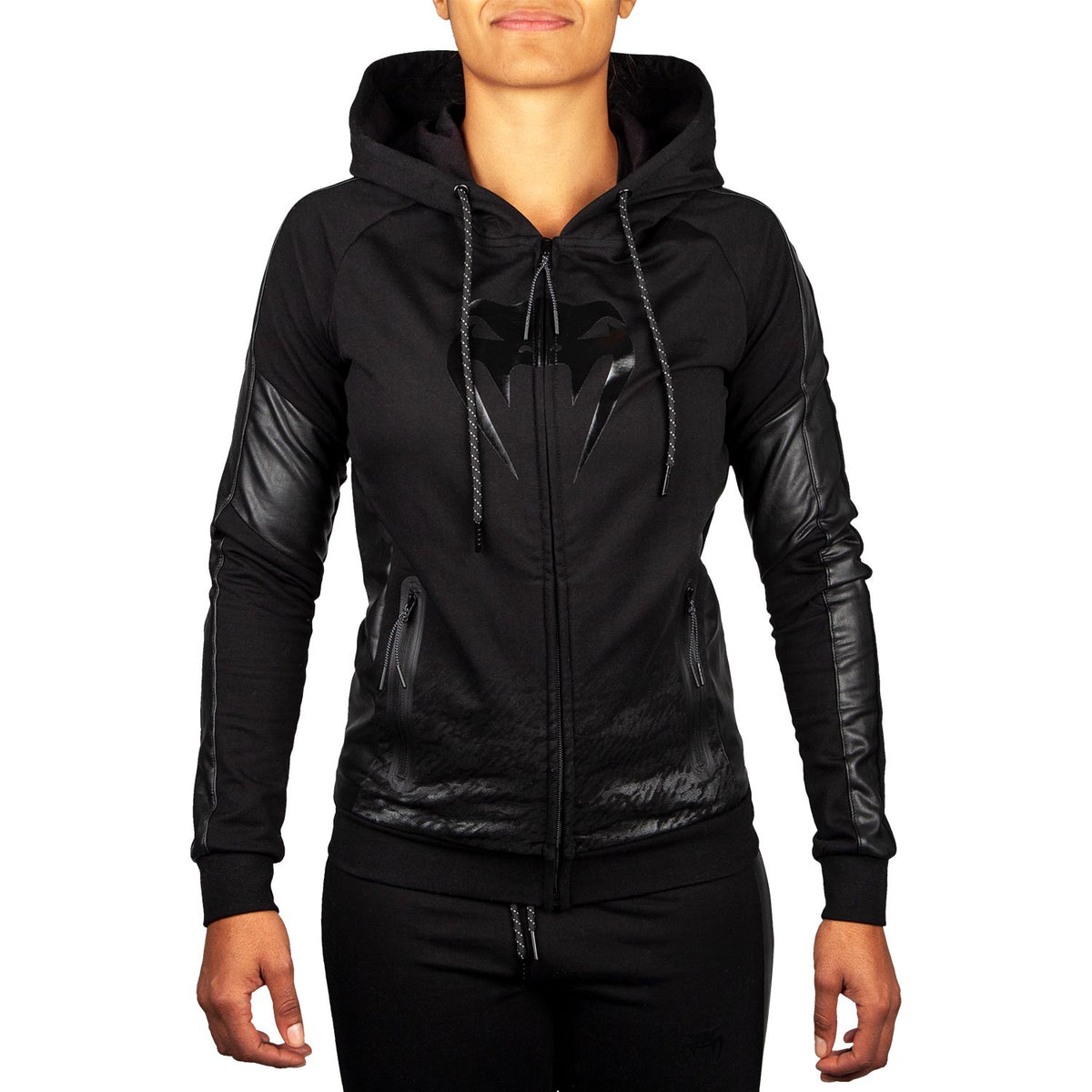 Sweatshirt Femme Venum Camoline 2.0 - Noir/Noir - Exclusivité