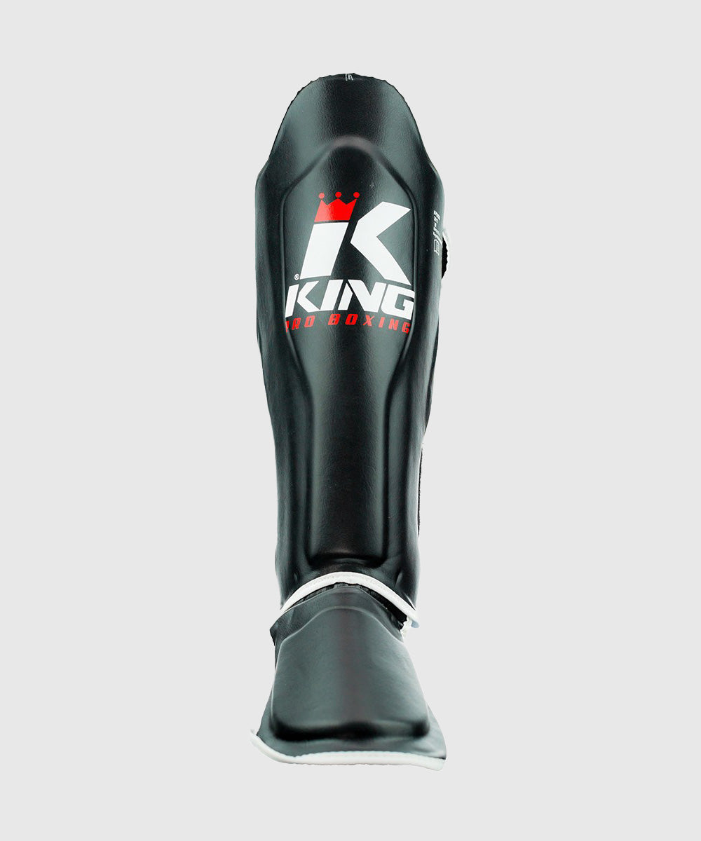 King Pro Boxing Schienbeinschoner - Schwarz/Weiß