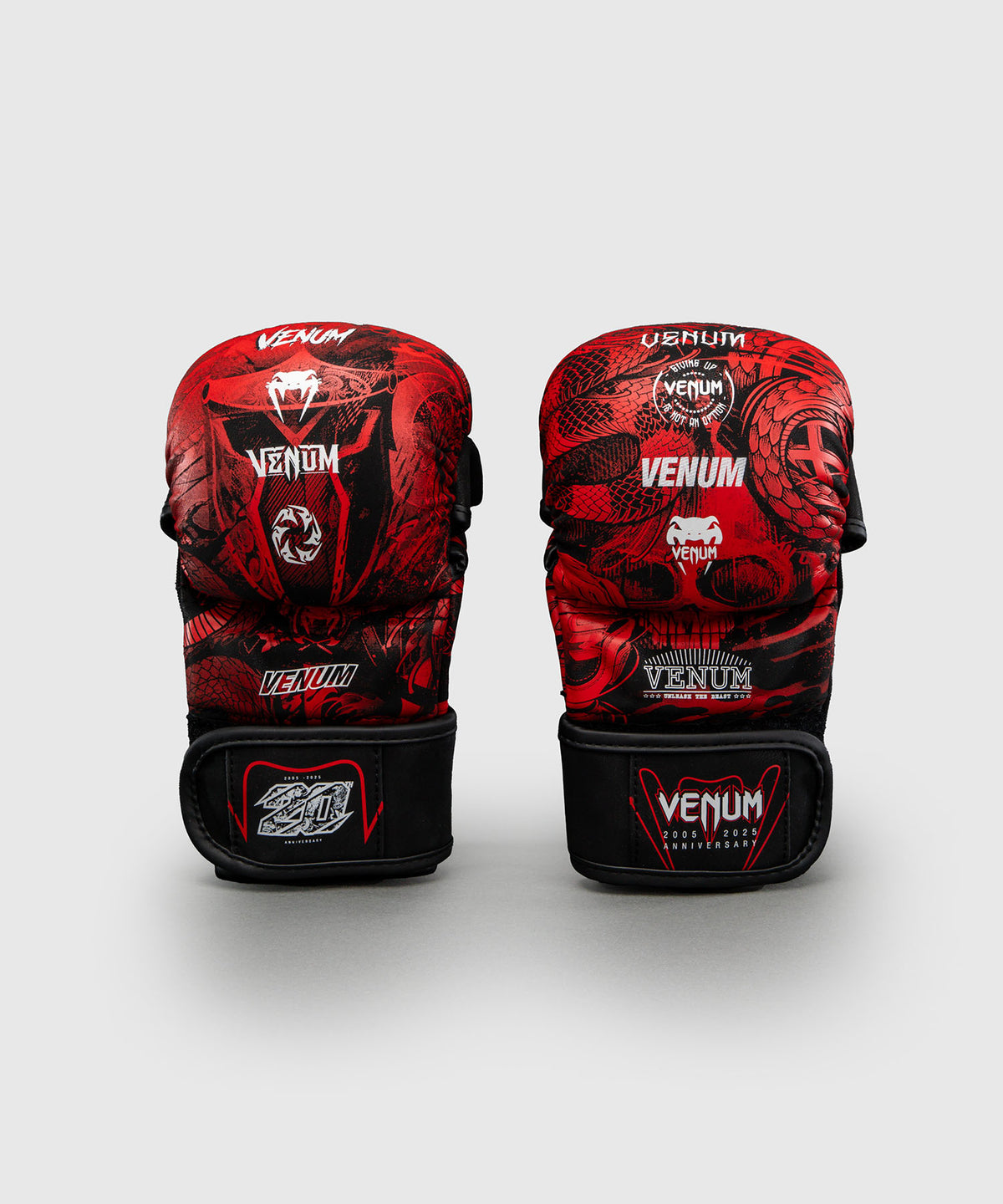 Venum 20th Anniversary Sparring Gloves - Black/Red