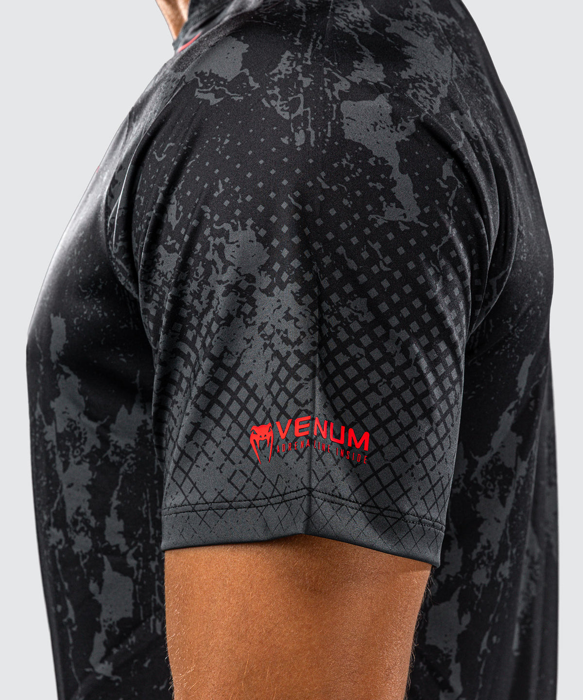 Venum x Batman T-shirt Dry-Tech - Nero/Grigio/Rosso
