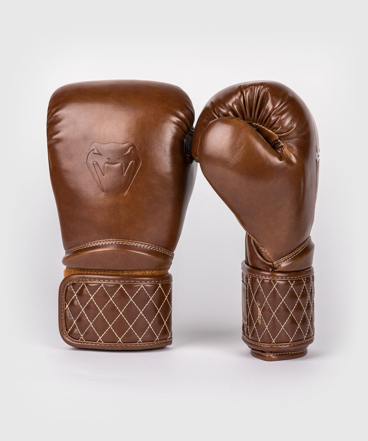 Venum Impact Classic Boxhandschuhe - Glänzendes Havana
