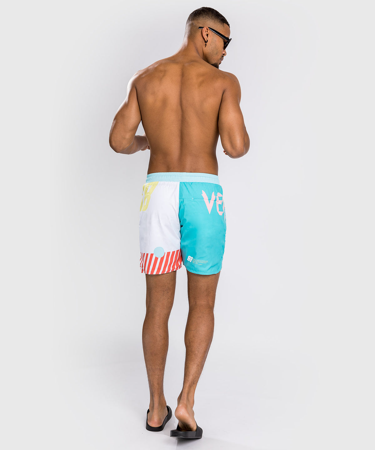 Venum Summer 88 Boardshorts - Clearwater Blue/Flame Red