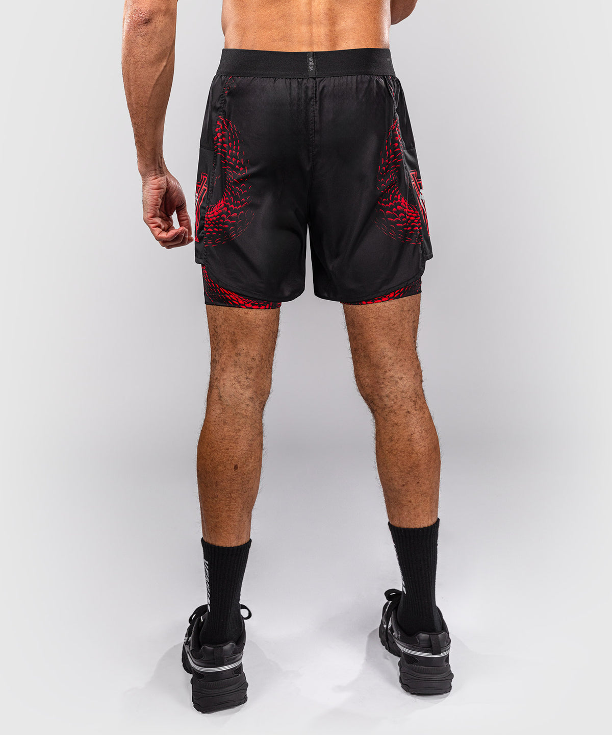 Short d’Entraînement Venum Matupa - Noir/Rouge/Argent