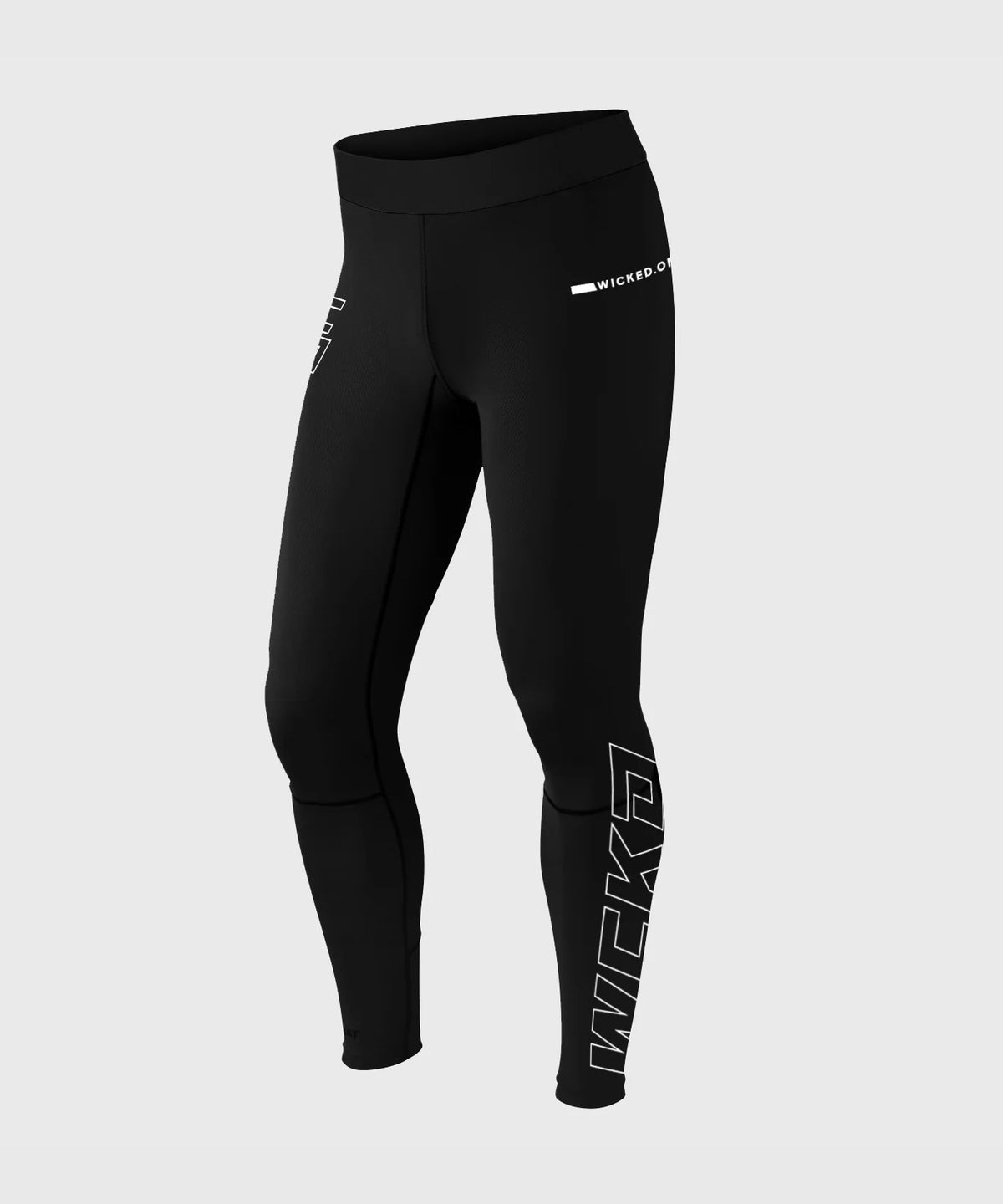 Wicked One Raw Pantalones de Compresión - Negro