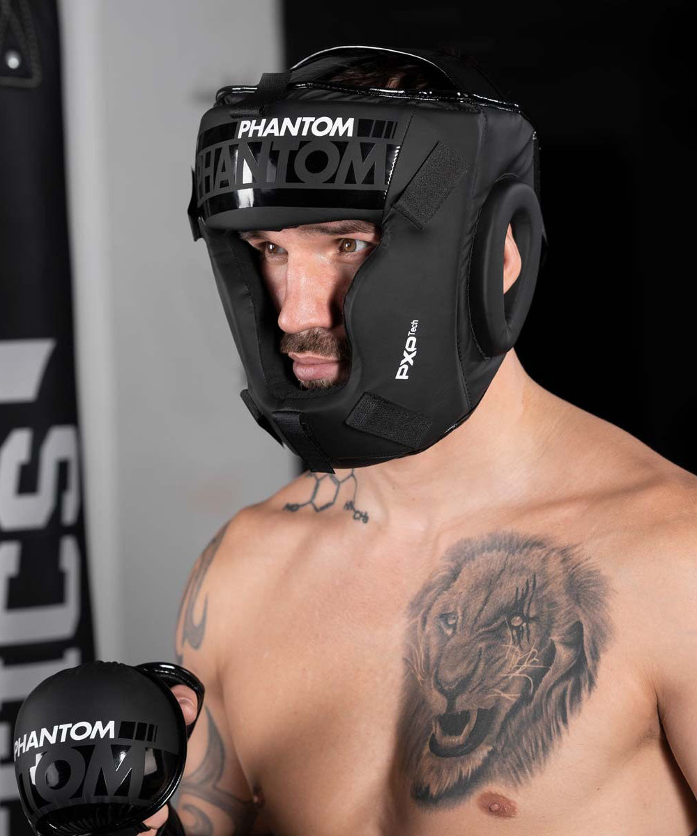Phantom Athletics Apex Casco de Boxeo – Negro