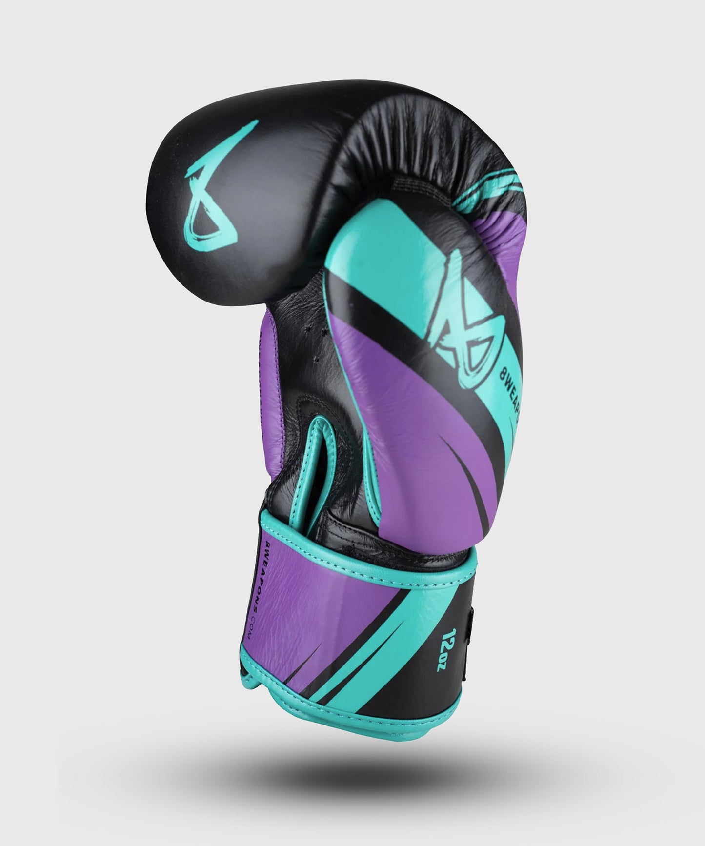 8 Weapons Shift Cyber Boxing Gloves - Black/Purple
