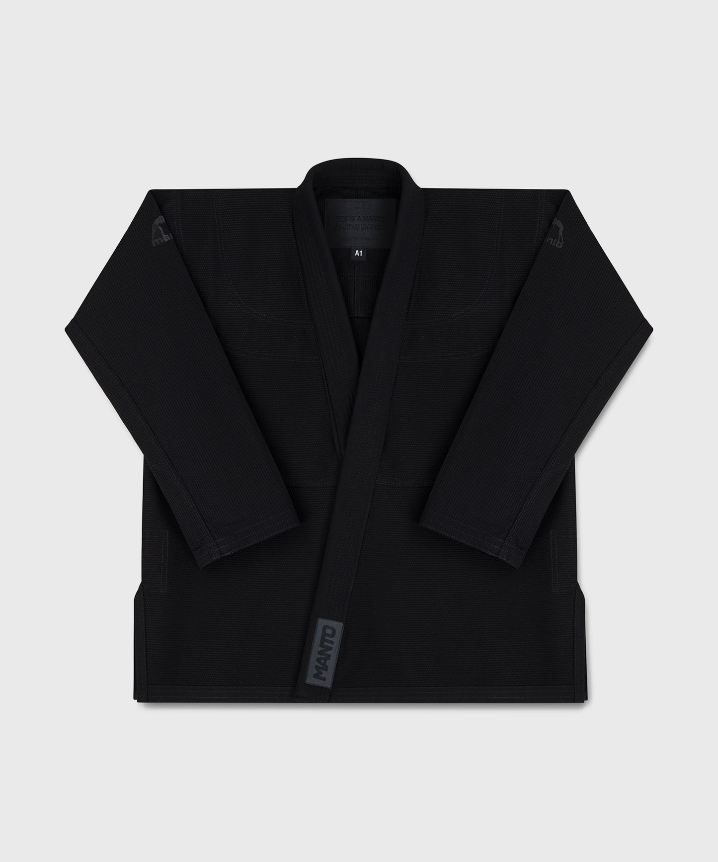 Manto Base 3.0 Gi da BJJ - Nero/Nero