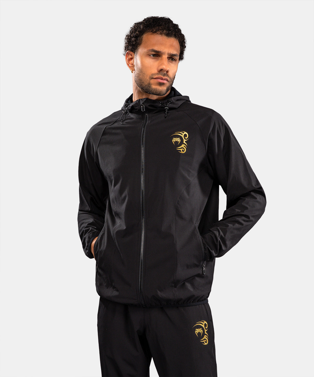 Veste de Survêtement Venum x Mike Tyson Tiger - Noir/Or