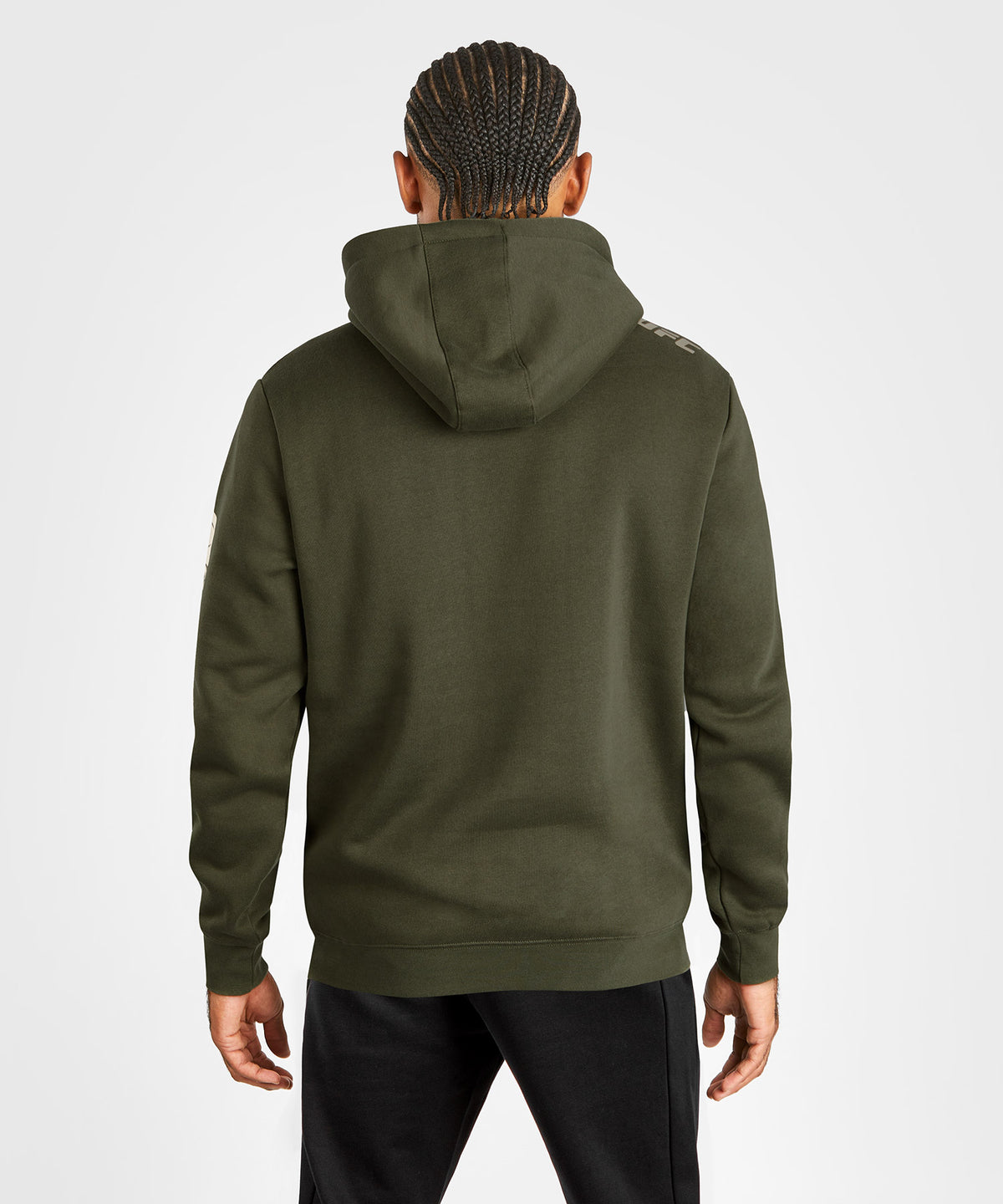 UFC Adrenaline by Venum Fight Week Felpa con cappuccio da Uomo - Khaki