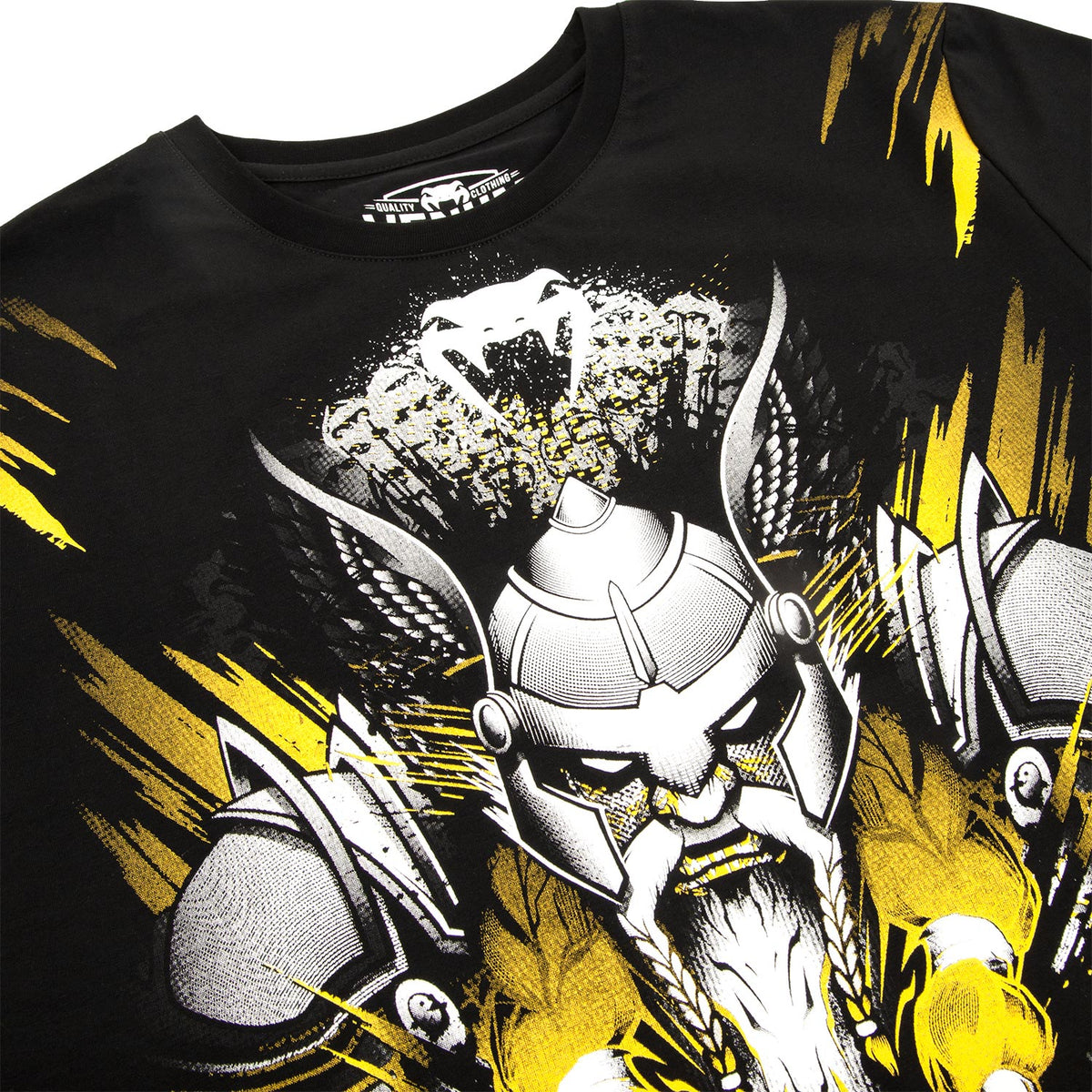 Camiseta Venum Viking 2.0 - Negro/Amarillo