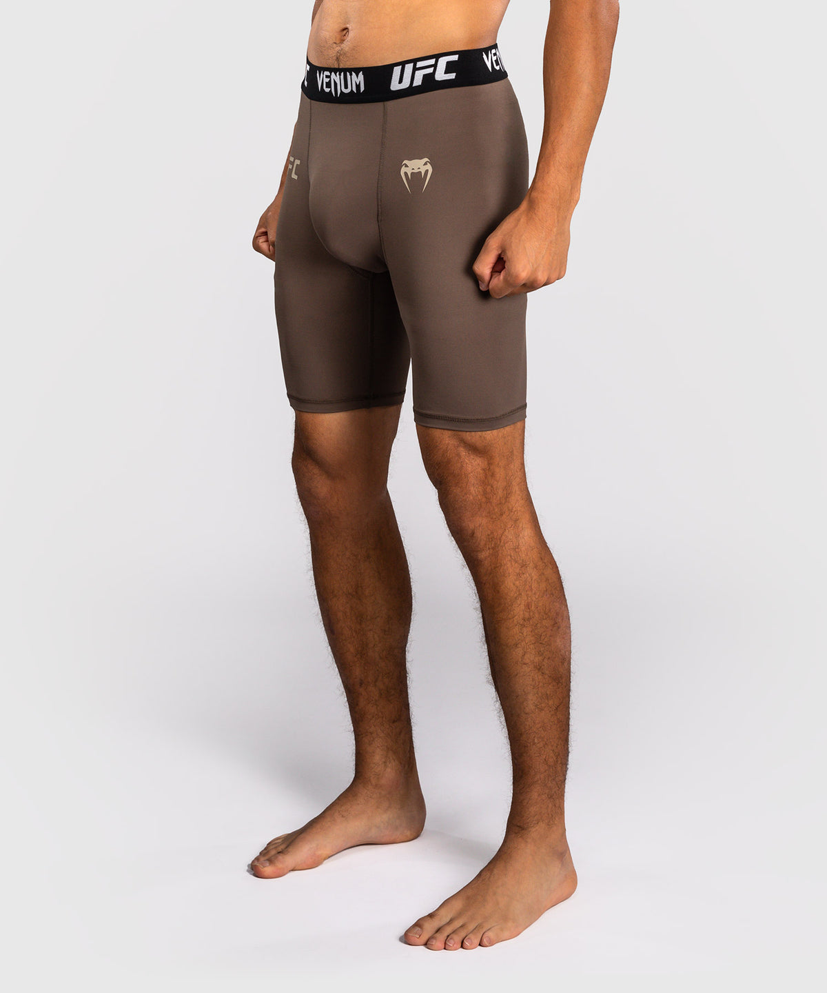 Short de Compression Technique Homme Venum UFC Unity by Venum Authentic Fight Week - Marron