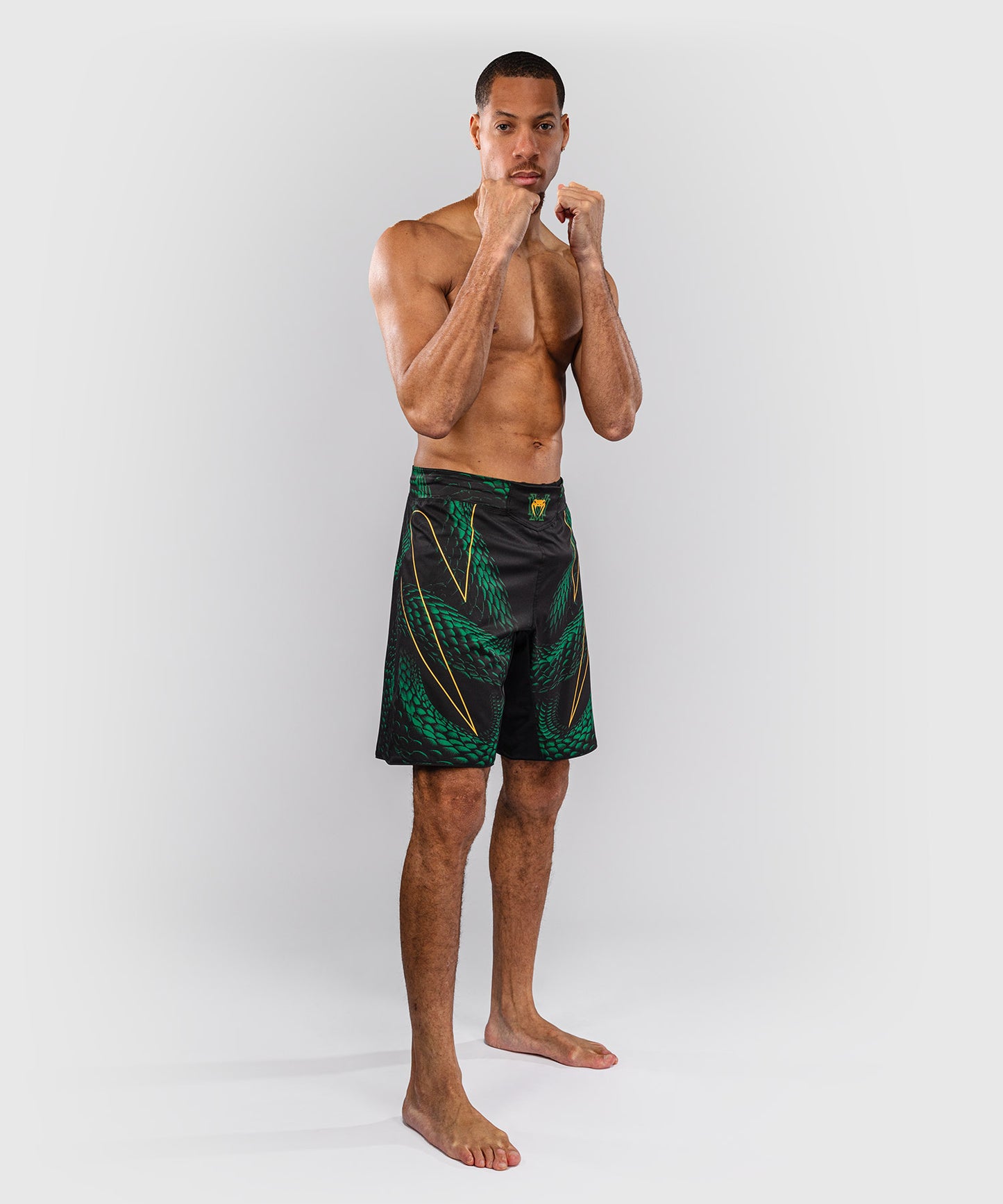 Venum Matupa Pantaloncini da Combattimento - Nero/Verde/Oro