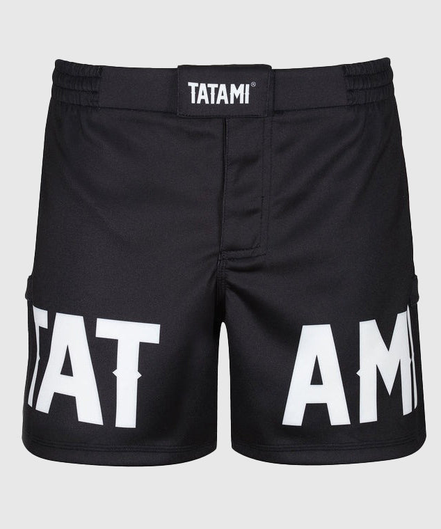 Short De Grappling Court Tatami Fightwear Raven - Noir