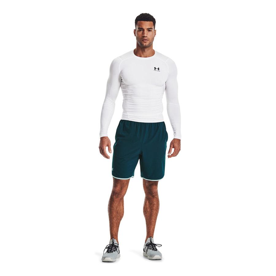 T-shirt Under Armour HeatGear® Armour - Manches Longues - Blanc