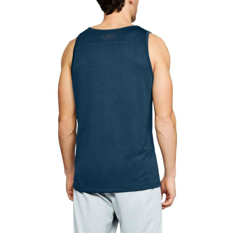 Under Armour Tech Graphic Canotta – Blu/Grigio
