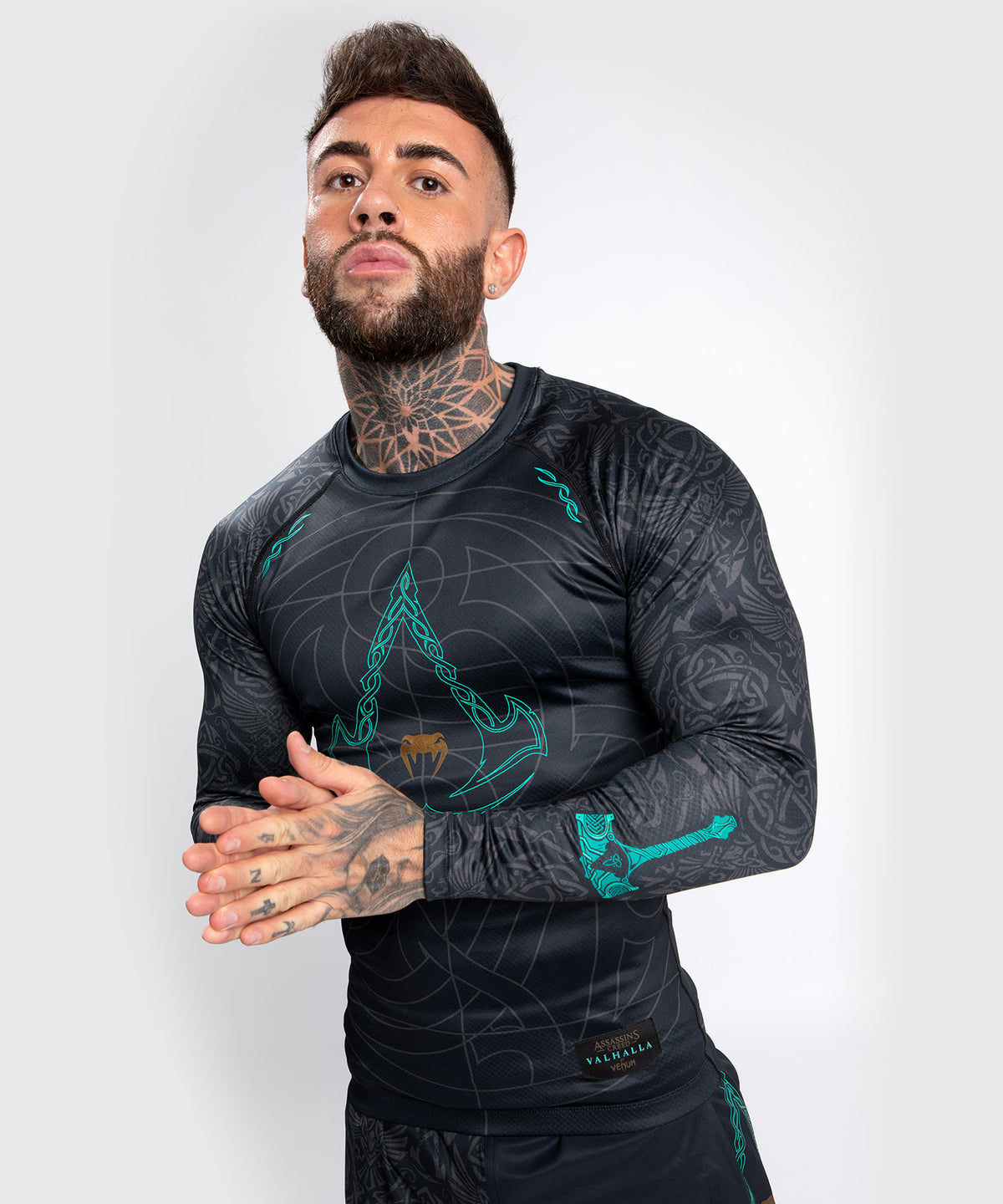 Rashguard Venum Assassin's Creed Reloaded - Manches Longues - Noir