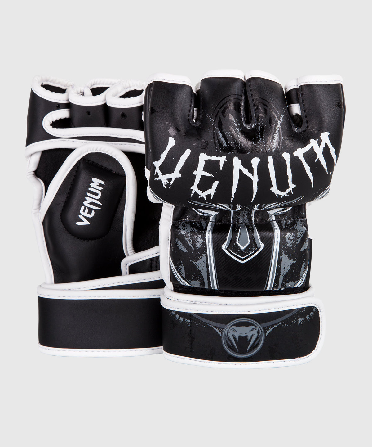 Venum Gladiator 3.0 Guantes de MMA - Negro/Blanco