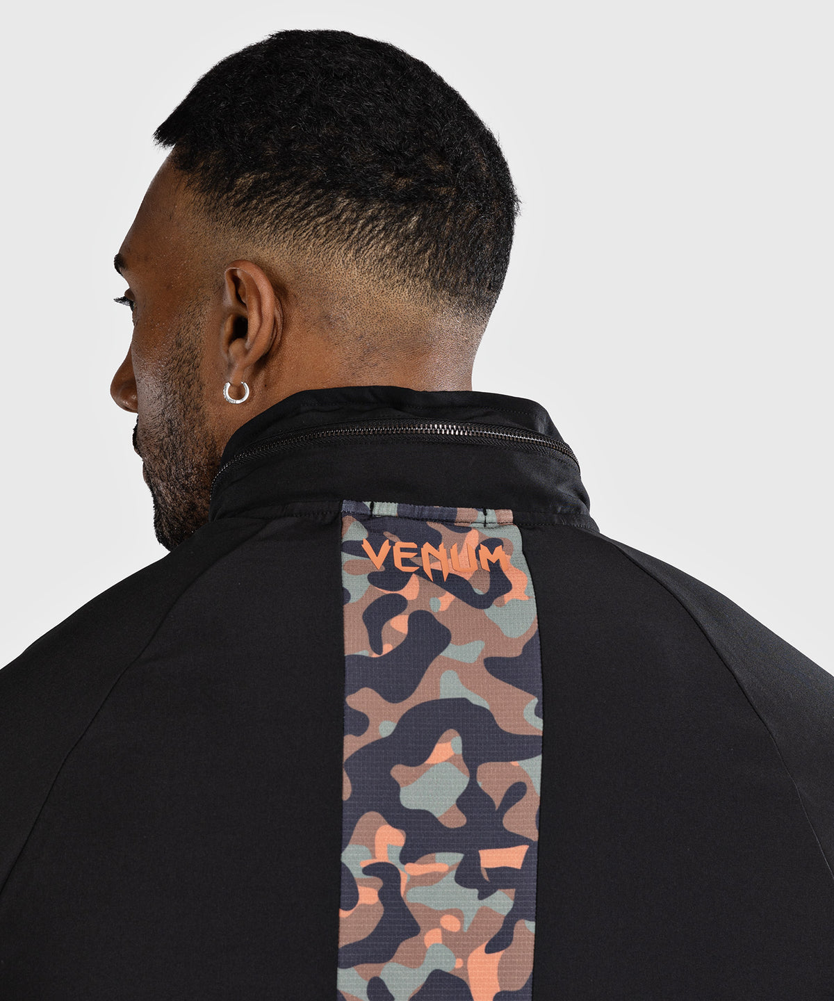 Venum Jungle Ops Herren-Trainingsjacke - Schwarz/Canyon Camo