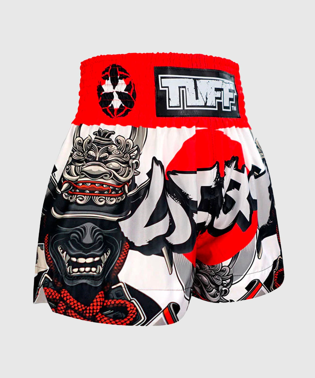 Tuff Samurai Of Siam Pantalones de Muay Thai - Blanco
