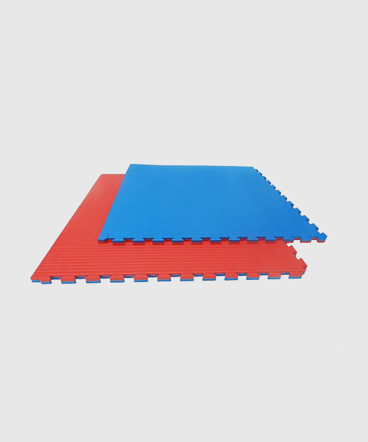 Tatami Puzzle 100x100x2cm (x10) - Rouge/Bleu