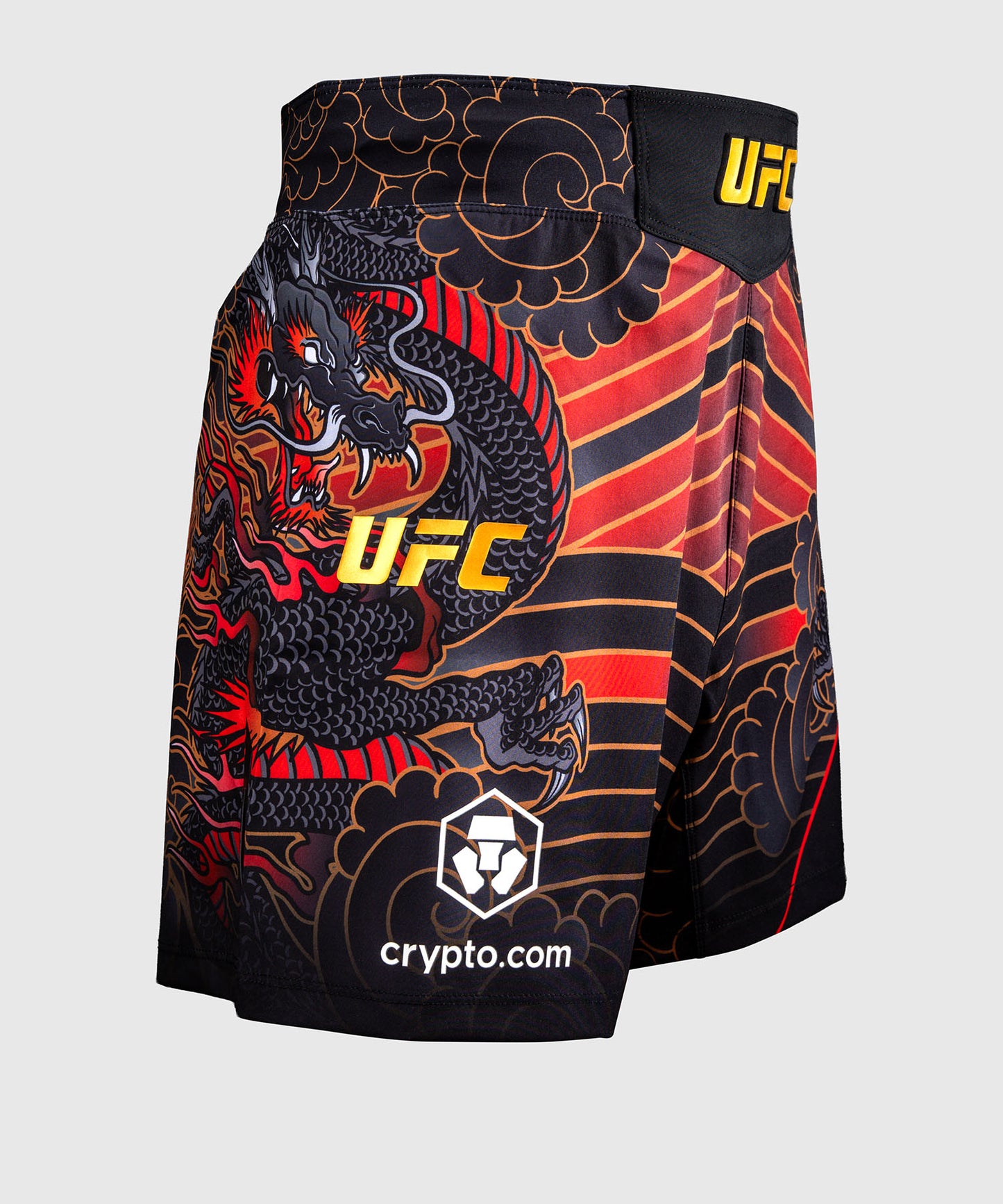Short de combat pour Hommes UFC Unrivaled by Venum Alexandre Pantoja - Rouge
