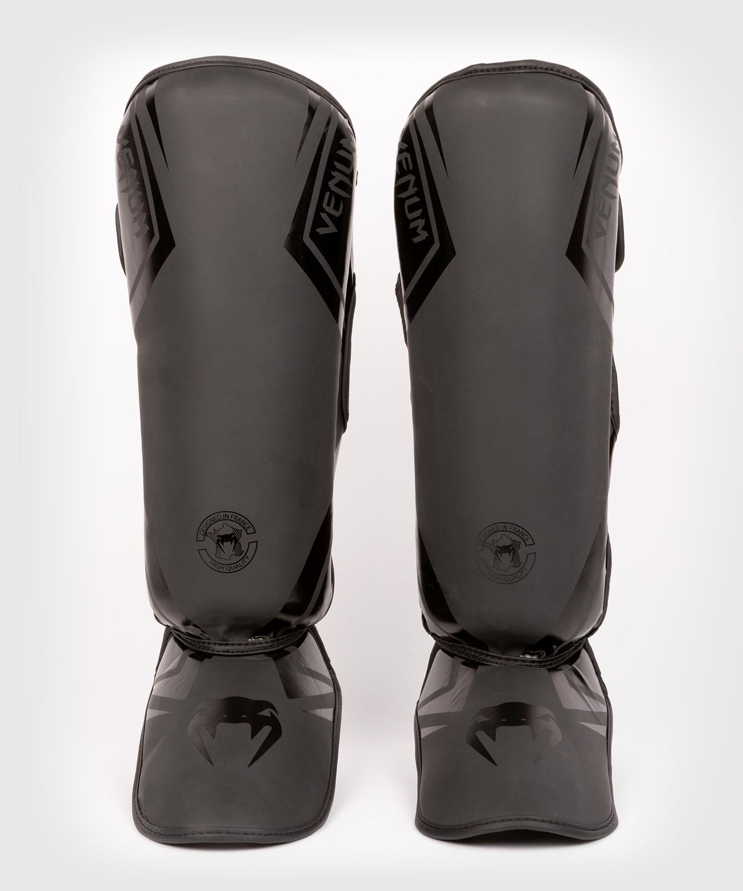 Venum Contender 2.0 shin guards - Black/Black