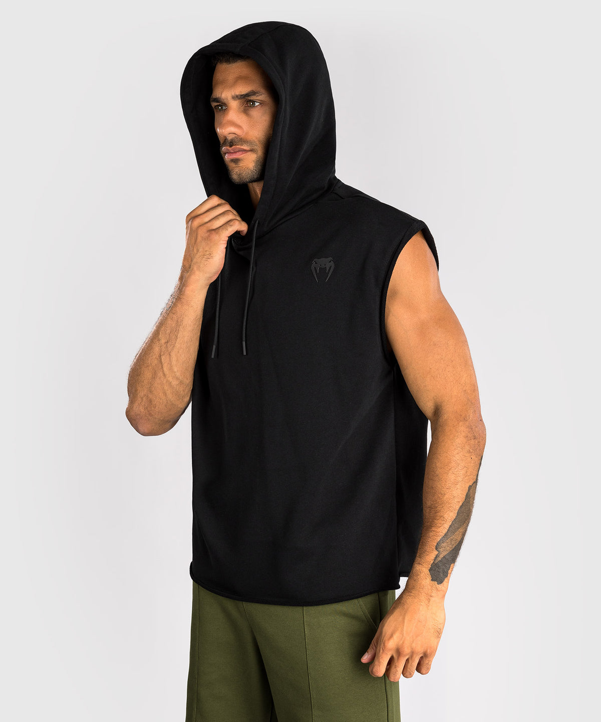 Venum Divide Ärmelloser Kapuzenpullover - Schwarz