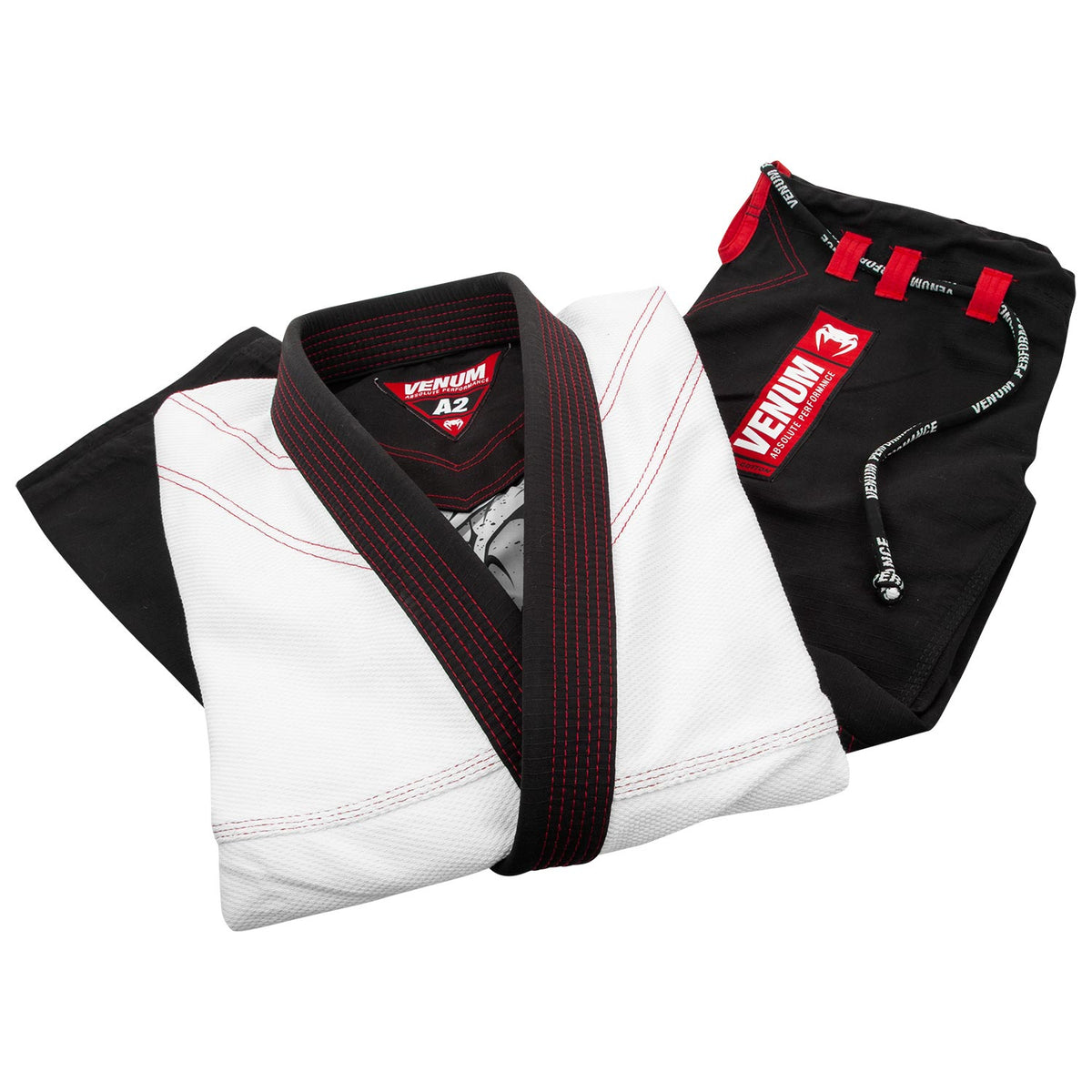 Kimono de JJB Venum Devil - Blanc/Noir - Exclusivité