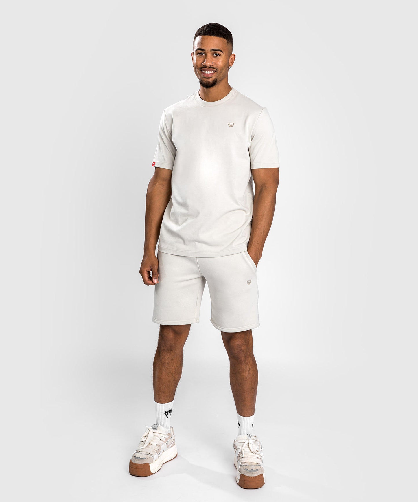 Venum Silent Power Baumwollshorts - Beige