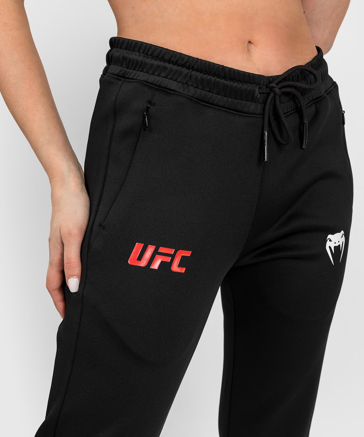 UFC Adrenaline by Venum Fight Week Performance-Jogginghose für Frauen - Schwarz
