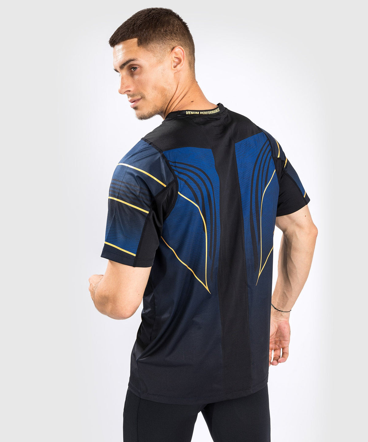 Venum Authentic Fight Night 2.0 - Midnight Edition - Technisches T-Shirt für Männer, UFC Champion