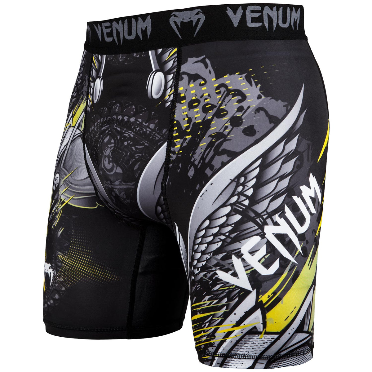 Short de compression Venum Viking 2.0 - Noir/Jaune