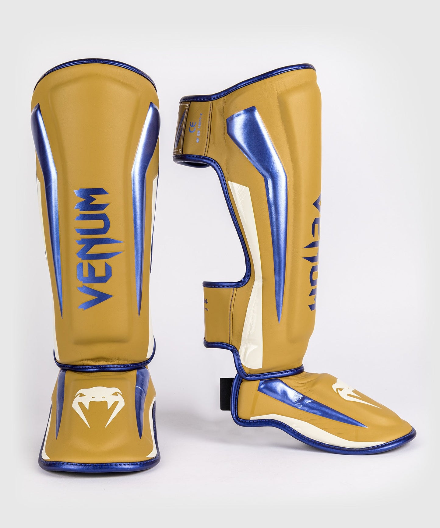 Venum Elite Protectores de Espinillas - Camel - Edición especial