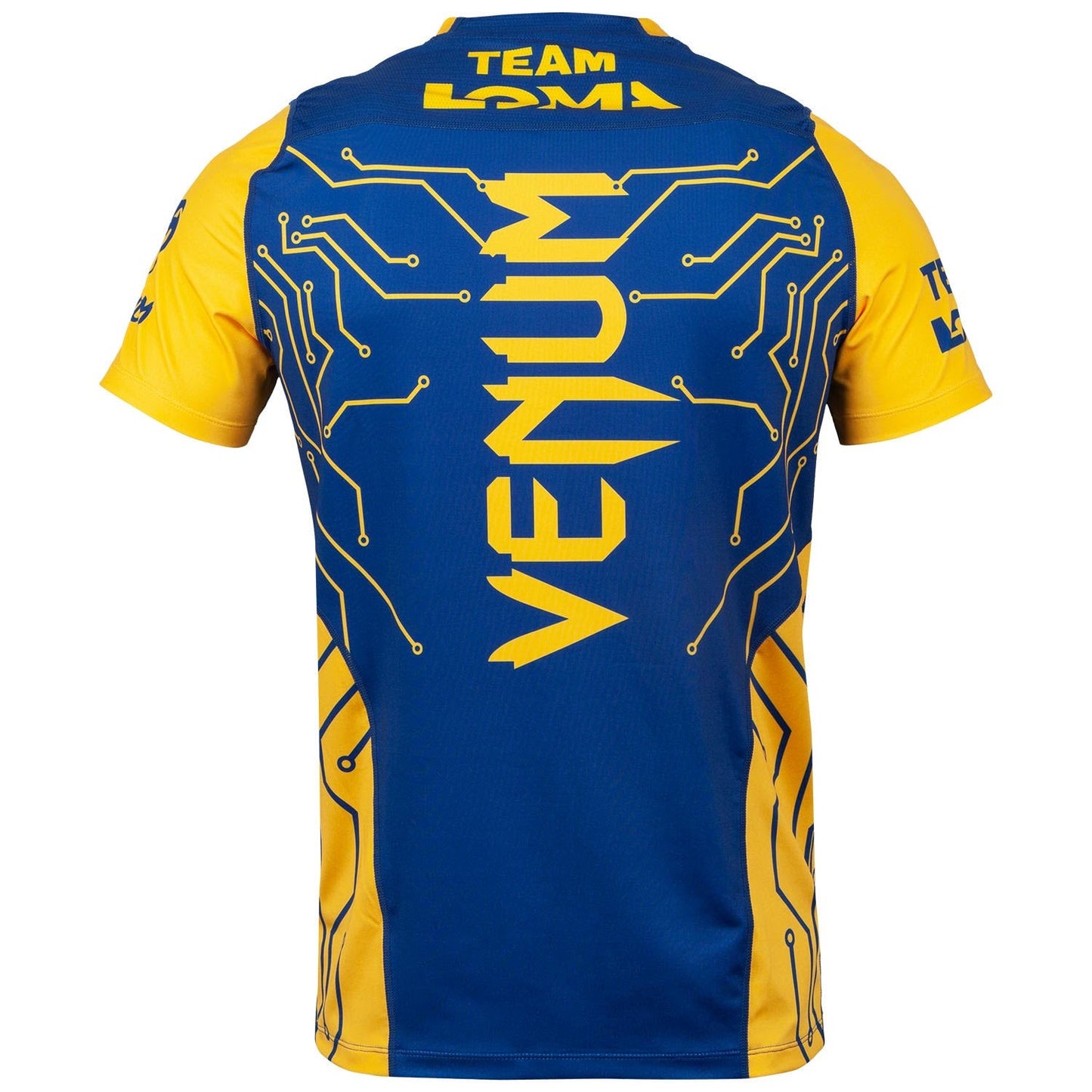 T-shirt Dry Tech Venum Loma Fight - Bleu/Jaune