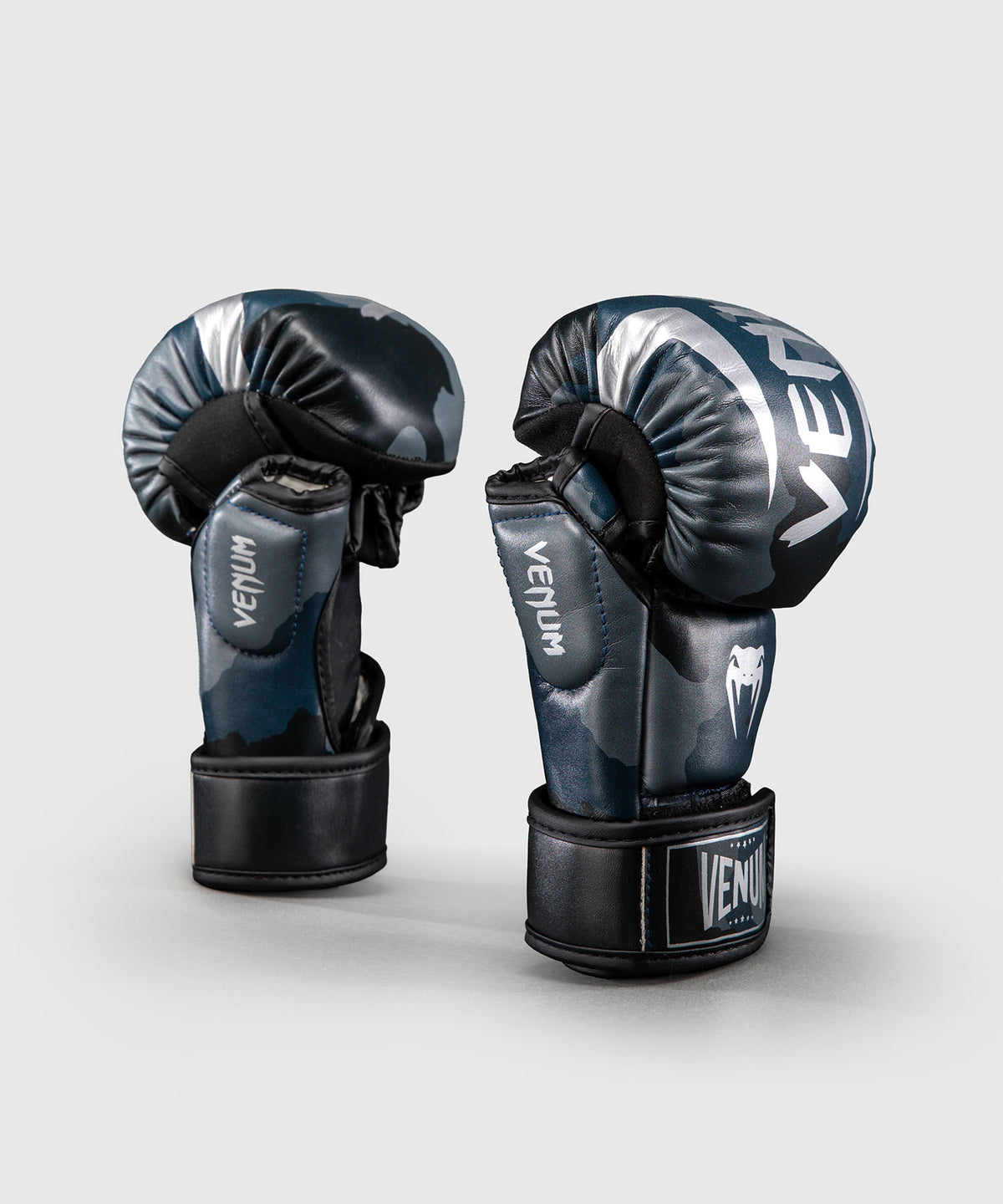 Venum Elite Guantes de Sparring - Azul Marino Oscuro/Azul