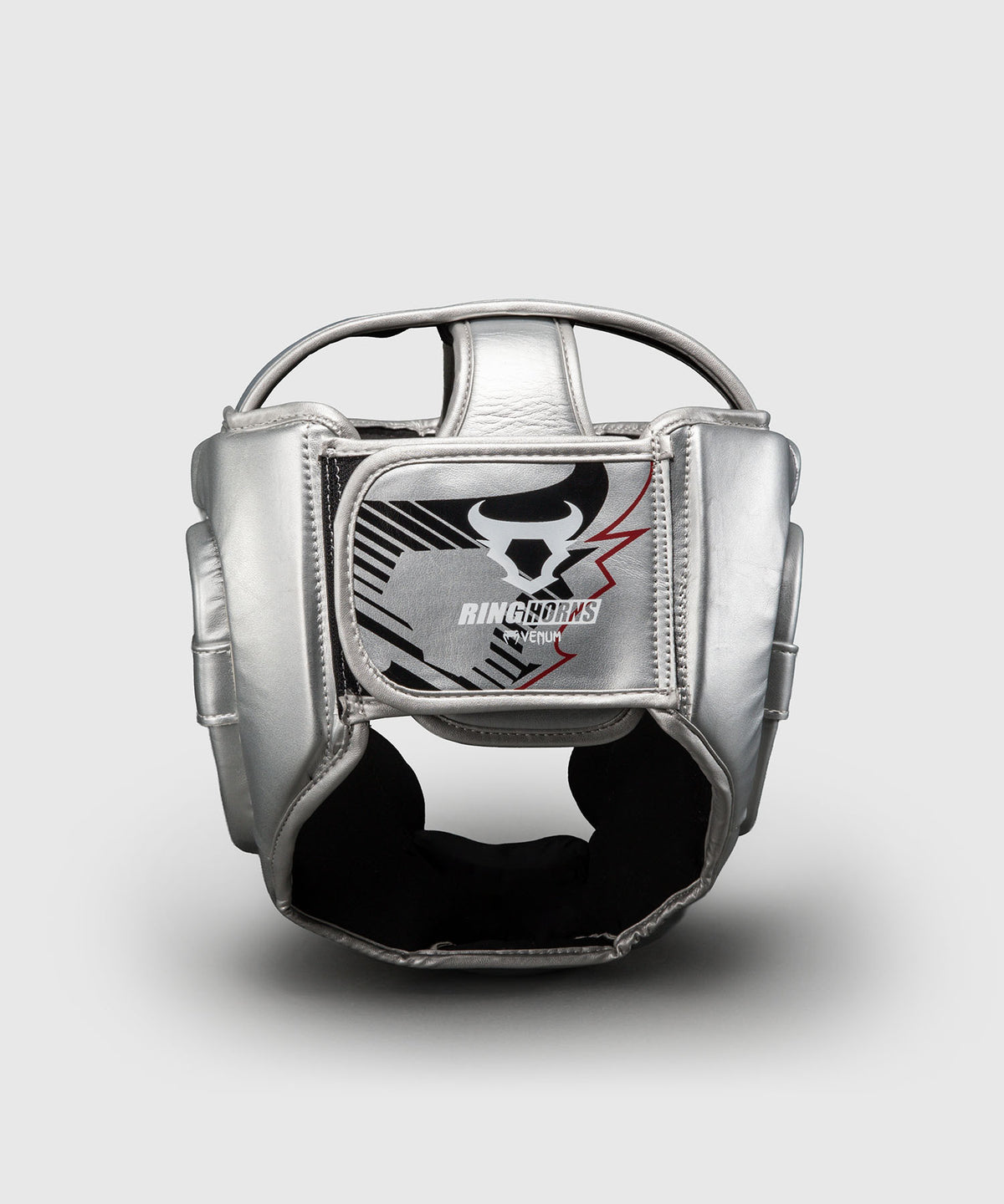 Venum Ringhorns Headgear – Plata/Negro