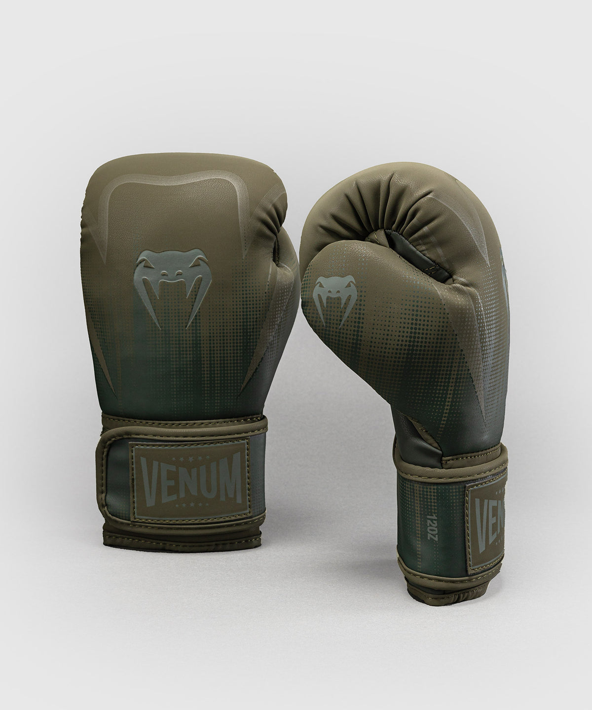 Gants de boxe Venum Stealth – Kaki/Vert Foncé