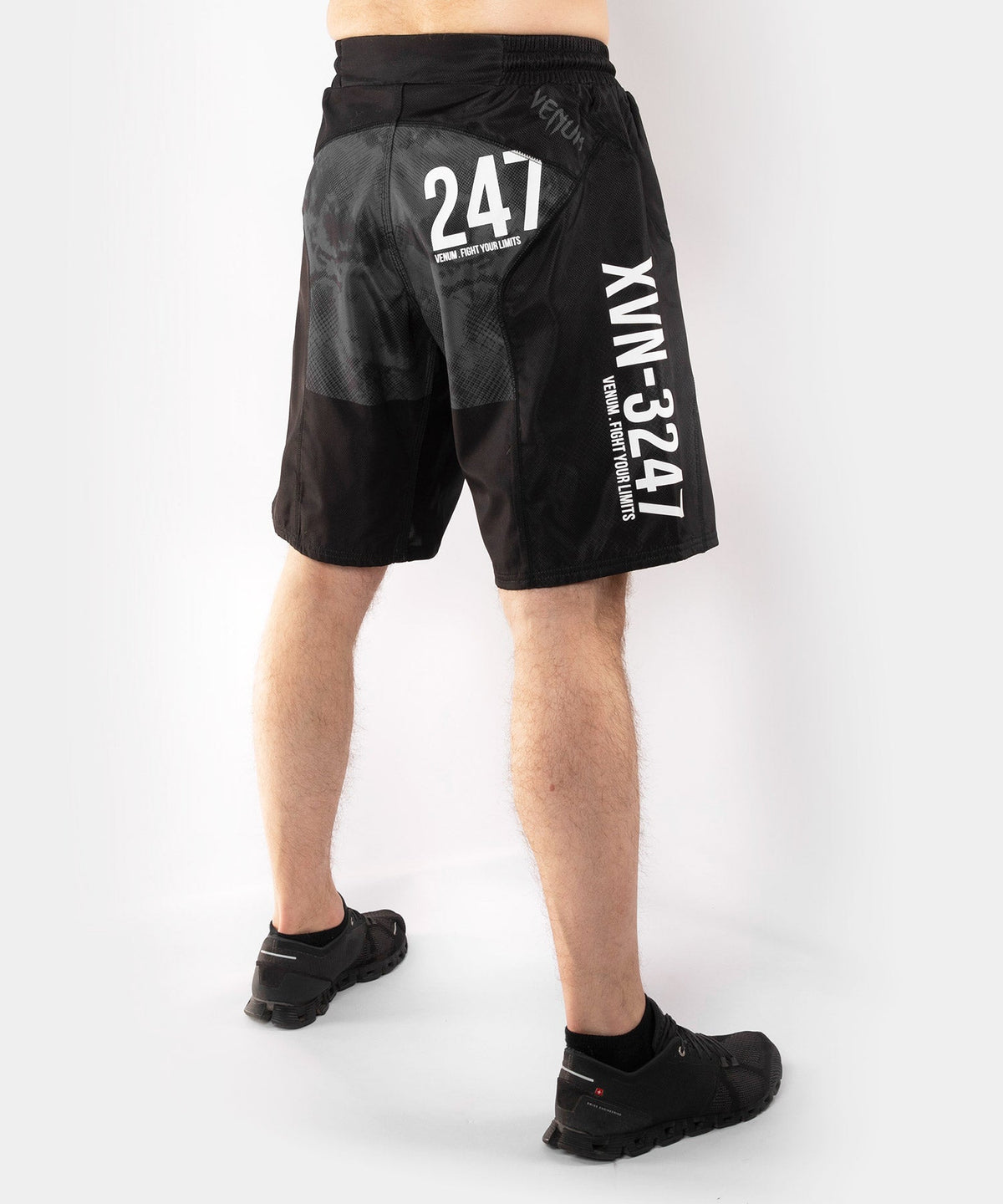 Fightshort Venum Sky247 - Noir/Gris