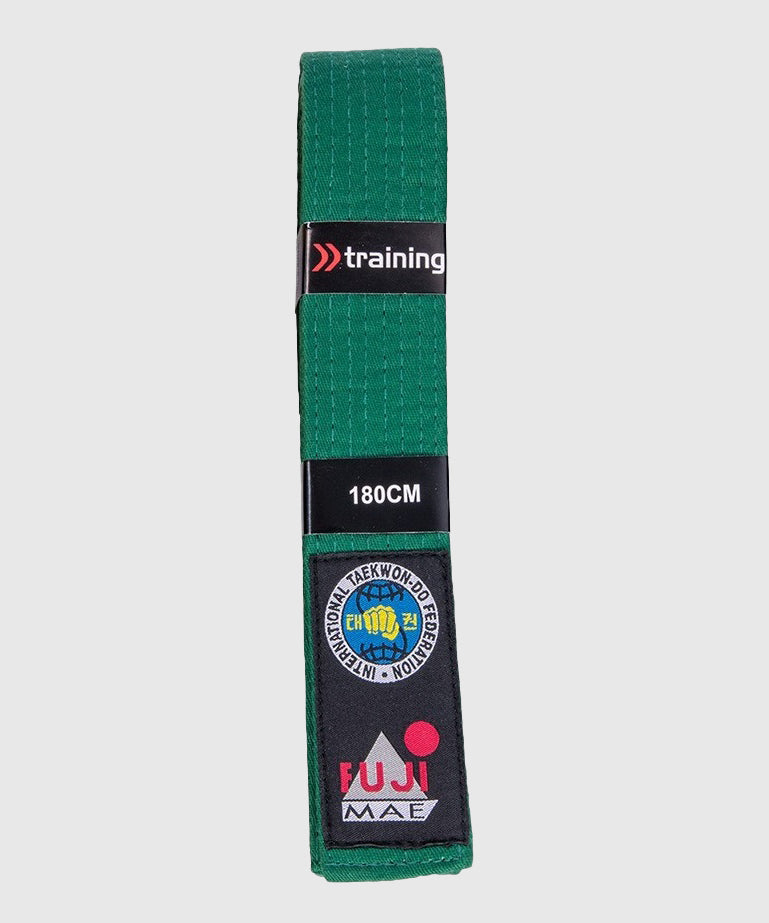 Fujimae ITF Taekwondo-Gürtel - Grün
