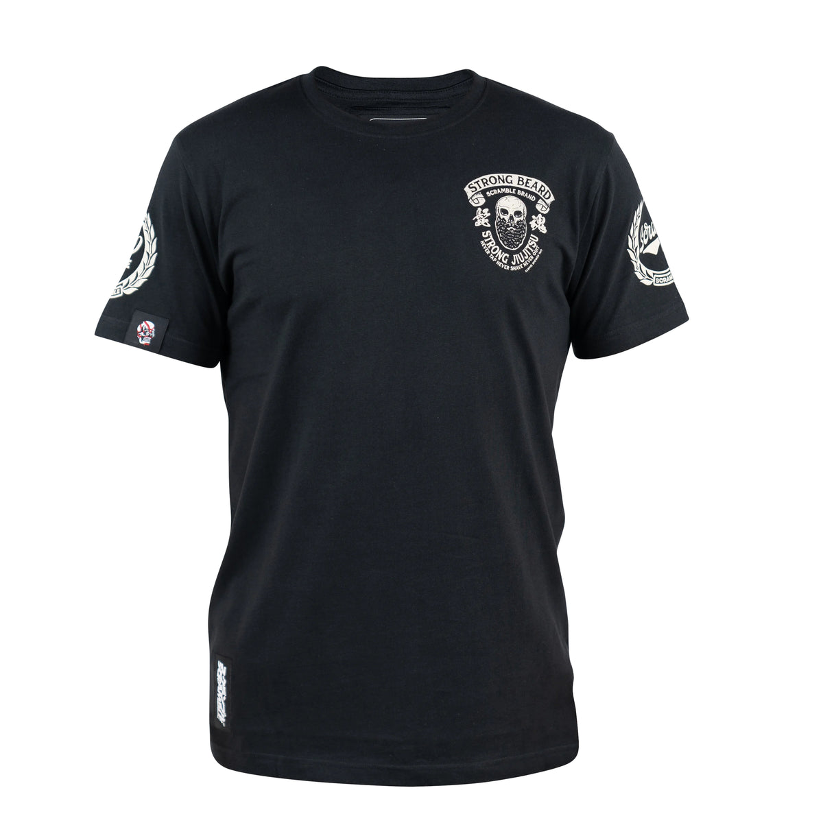 Scramble Strong Beard T-shirt - Nero