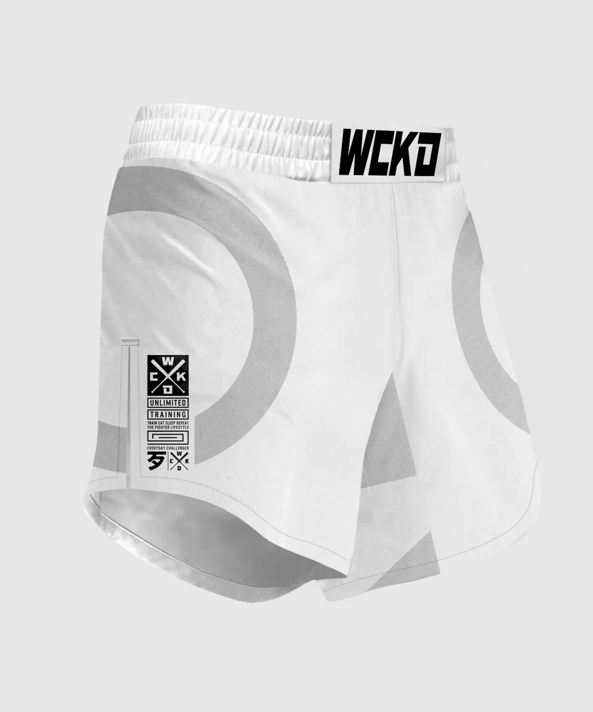 Short de MMA Wicked One Element Kruz - Blanc