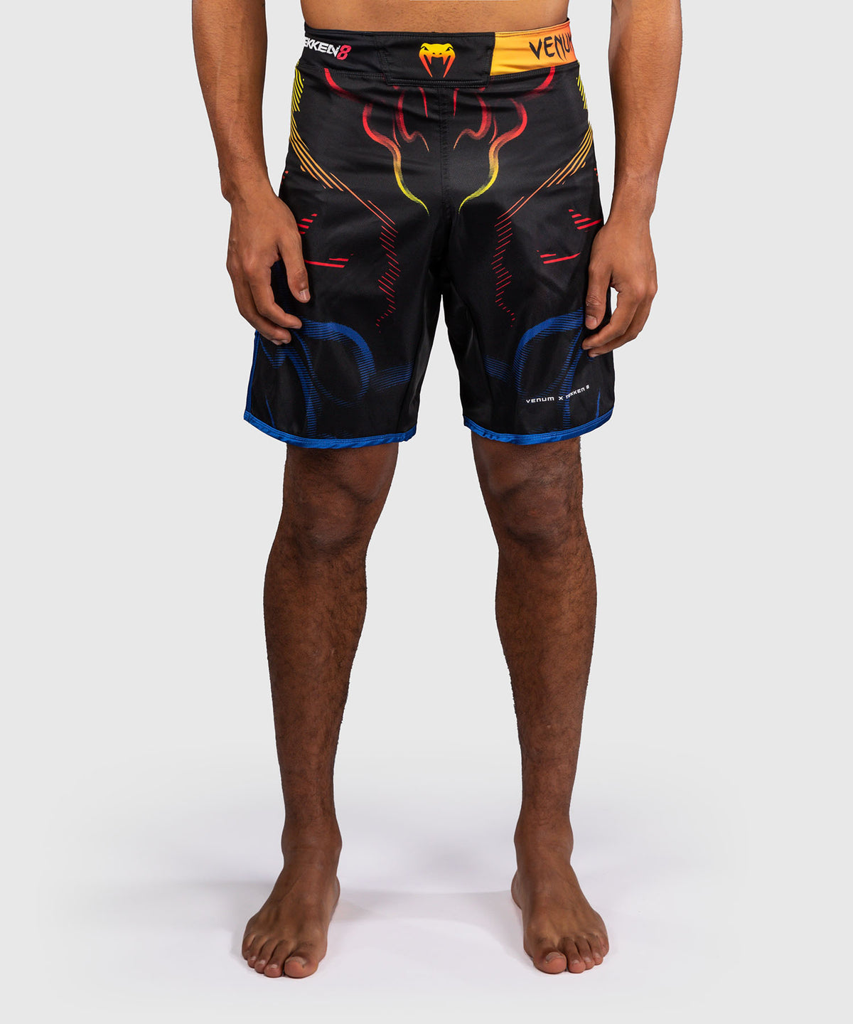 Short de Combat Yoshimitsu Venum x TEKKEN 8 - Noir/Orange