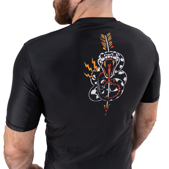 Scramble Or Dead Rashguard - Schwarz