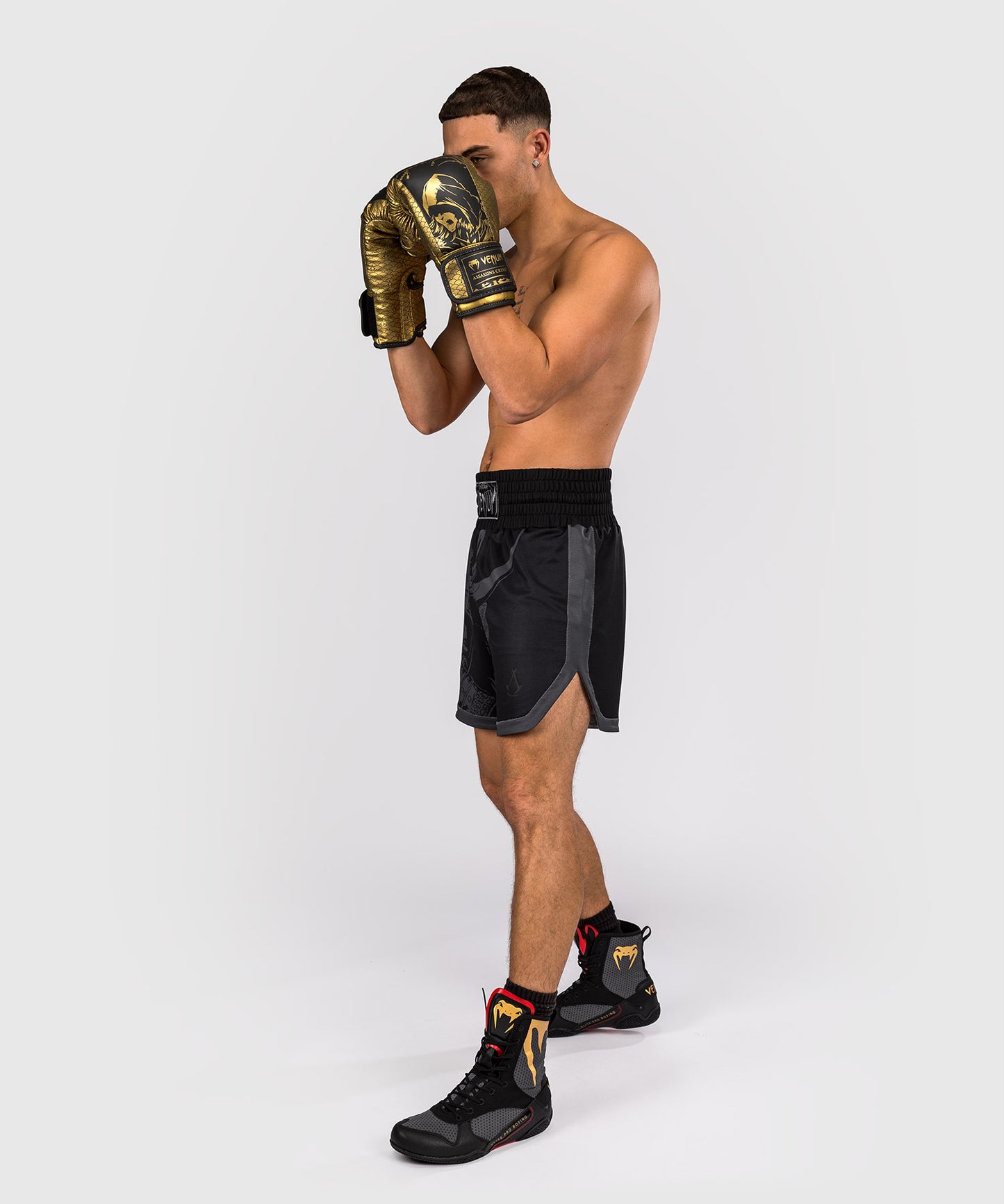 Short de Boxe Venum x Assassin's Creed Shadows - Noir